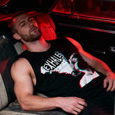 EXHALE Muscle Tee – Gas Mask Edition